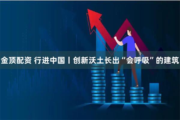 金顶配资 行进中国丨创新沃土长出“会呼吸”的建筑
